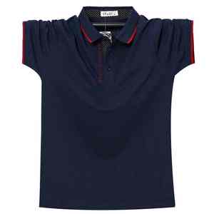 Hombre Casual manga corta para Polo camisetas de secado rápido transpirable tela a granel al por mayor - Product Image 5