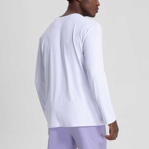 Fabricante personalizado Ropa deportiva Hombres de manga larga Capa base Ropa deportiva Camisas de compresión Hombres Fitness Top para hombres - Product Image 3