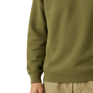 Olive <b>Green</b> Sweatshirt for Men Comfortable Casual Wear Long Sleeve Fashionable Unisex Sweatshirt Premium Soft Winter Apparel - Product Image 6