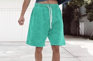 Acid Wash <b>Baggy</b> Casual Drawstring <b>Shorts</b> Sportswear Breathable Gym Custom Athletic <b>Men</b> Acid Stone Wash Sun Faded <b>Shorts</b> - Product Image 4