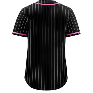 Maillot de baseball personnalisé de style américain, t-shirt à manches courtes, vêtements de sport de compétition de baseball personnalisés pour hommes - Product Image 5