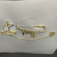 Pin Enamel Kustom Grosir, Pin Enamel Kelinci Balerina, Lencana Logam Paduan Seng Berlapis Emas Grosir untuk Pertunjukan Balet