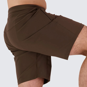 Wholesale Custom Men's Casual Performance Training Shorts <b>Canvas</b> 100% Polyester Breathable Drawstring Closure OEM Activewear - Product Image 4