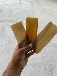 Plaques d'échelle de corne de vache de corne de buffle de Style animal naturel de haute qualité pour cadres de lunettes poignées de couteau artisanat naturel - Product Image 6