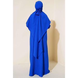 Abaya Voilée Saxe - Product Image 1