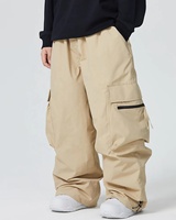 Pantalon de ski d'extérieur d'hiver Vêtements de ski chauds pour femmes Pantalons de neige pour femmes Vêtements de snowboard amples Combinaison imperméable et coupe-vent pour hommes