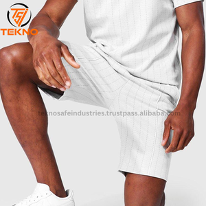 Unisex Custom logo Made Sport Clothes <b>Suits</b> Summer Solid Fashion Two Piece Clothing Cotton <b>T</b>-<b>Shirt</b> Short Sets - Product Image 3