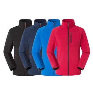 Meilleur prix veste polaire Softshell imperméable légère pour hommes et femmes pour la randonnée en plein air le camping longue et fine pour la neige/la randonnée - Product Image 2