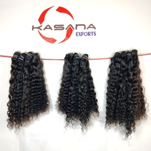 Máquina India Remy fabricantes de trama doble Cheap100 % proveedor natural en bruto cutícula alineada procesamiento sin extensiones de cabello humano - Product Image 3