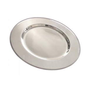 Excellente conception en métal couleur or grande taille sous assiette pour vaisselle décoration de table produit d'artisanat - Product Image 4