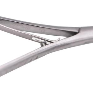 Porta Agujas Dentales de 14 cm |   Pinza Quirúrgica de Ortodoncia de Acero Inoxidable, Instrumento Dental Manual con Empuñadura Acolchada de Lujo, CE - Product Image 4