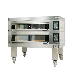 Doyon <b>Baking</b> Equipment 4T2 Double Deck Artisan Stone Four Pan Electric Deck <b>Oven</b> Gas for Hotels Pizza Rotary Steam <b>Oven</b> Use - Product Image 1