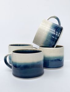 Traditional Japanese ceramic <b>cup</b> with earthy tones and authentic feel suitable for <b>tea</b> ceremonies or zen setups - Product Image 2