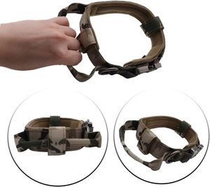 Venta al por mayor táctico Bundgee Tough <span class=keywords><strong>Dog</strong></span> Extra grueso <span class=keywords><strong>Collar</strong></span> y correa Set para perros grandes de Pastor Alemán - Product Image 4