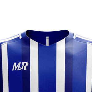 Uniformes de football et de football d'équipe personnalisés en bleu | Hommes Femmes Jeunes Tailles | Vêtements de sport légers à séchage rapide en gros - Product Image 2