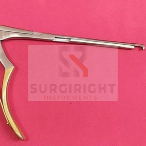 Ferris Smith Kerrison laminectomía Rongeur Neuro ortopédico Acero quirúrgico hueso punzón corte 1mm 5mm mordida Manual certificado CE - Product Image 3