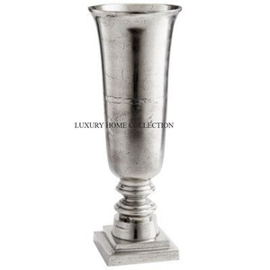 Juego de 2 Decoración de mesa de latón puro, jarrones de flores para el hogar, centro de mesa de boda, Trompeta decorativa de flores de lujo para venta al por mayor - Product Image 3