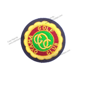 Pakistan Badges Patchs et badges de blazer en fil de lingot brodés à la main - Product Image 6