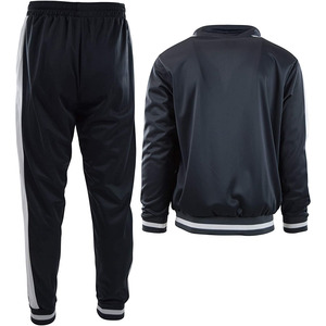 Zip up Custom logo Design And Color Tracksuit Set For Men / Wholesale Rate OEM Service Full Sleeves 2026 Casual Wear Relaxed Fit - Product Image 3