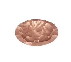 Dernier arrivage Écologique Cuivre Métal pour Chargeur Plaque Offre Spéciale PC Matériel Décoratif Designer Plateau de Service Émail Riz - Product Image 1