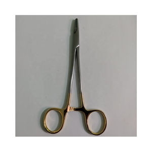 เครื่องมือผ่าตัด Mayo hegar เข็มที่ใส่ TC 18ซม. พร้อมแทรกทังสเตนคาร์ไบด์ขายส่งอัตราการปรับแต่ง OEM - Product Image 1