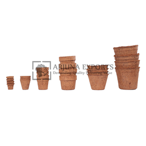 2024 nouveauté utilisation intérieure et extérieure biodégradable et 100% pot en fibre de coco naturel/pot en fibre de coco à vendre - Product Image 1