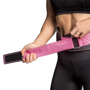 เข็มขัดยกน้ำหนักทำจากไนลอนพิมพ์ลายแบบกำหนดเองพร้อมโครงสร้างน้ำหนักเบาสายรัดปรับระดับได้และการสร้างแบรนด์ส่วนบุคคล - Product Image 4