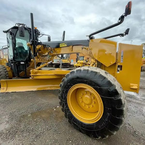 Equipo de servicio pesado CAT Road Grader 4270mm 19.5Ton 200 kW Farms Motor Grader / Cat 140K Motor Used Grader para construcción de carreteras - Product Image 1