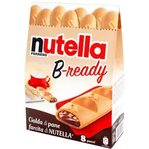 Nutella B-Ready Waffle de la mejor calidad con relleno de crema de avellanas 132g para ventas al por mayor - Product Image 4