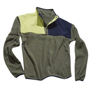 Jersey de lana con media cremallera de gran tamaño para hombre personalizado de alta calidad, suéter de lana en blanco de peso pesado para invierno - Product Image 4