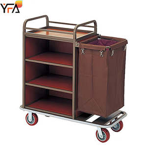 Hotel Trolley Housekeeping Hausmeister bedarf Cart Hotelzimmer Service Maid Cart Ausrüstung Lager wagen Maid Service Trolley - Product Image 1
