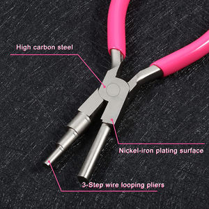 Pince à cintrer les fils d'acier à haute teneur en carbone avec pince de fabrication de bijoux en acier inoxydable pour pince à bijoux à perles - Product Image 5