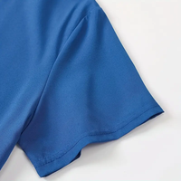 Toptan OEM Çok Satan Unisex Kadın Erkek Teal V Yaka Cepli Kısa Kollu Scrub Üstü Hastane Üniforması Doktorlar Hemşireler İçin