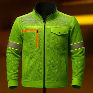 Chaquetas de trabajo y chaquetas de seguridad de malla de seguridad resistente o enclavamiento | Ropa de trabajo industrial duradera - Product Image 6
