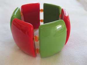 กำไลข้อมือเรซิ่นสีสันสดใสทำมือ งานฝีมือประณีต |   งานฝีมือคัดิม เครื่องประดับทันสมัยราคาประหยัดที่ปรับแต่งได้ - Product Image 2