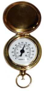 Brújula de latón antiguo, impermeable, para acampar al aire libre, senderismo, supervivencia, brújula portátil, artículo de regalo decorativo para el hogar de alta calidad - Product Image 5