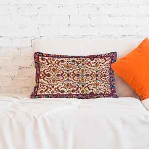 Funda de Almohada con Estampado Boho Abstracto: Pequeña, Grande, con Patrones, Tribal, Clásica, Texturizada, Minimalista, Chic, Artística (Solo Funda) - Product Image 5