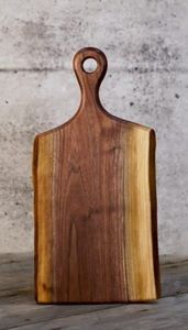 Tabla de cortar de madera de acacia con asa, tabla de cortar de queso duradera de alta calidad - Product Image 2