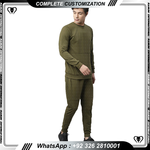 เซ็ตสเวตเตอร์สำหรับผู้ชายชุดวอร์มสำหรับใส่วิ่งออกแบบโลโก้ได้ตามต้องการ - Product Image 3