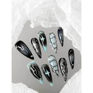 Uñas Postizas que Brillan en la Oscuridad, Visibles en la Oscuridad - Product Image 2