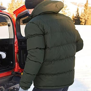 Blouson matelassé avec couvre-visage intégral, résistant à l'eau et personnalisable avec votre marque – Vestes pour hommes, postées par Dress Sports - Product Image 6