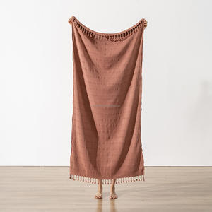 Waffle vintage wash - stone wash toallas lavadas Pestemal al por mayor-Textura de lujo de aspecto rústico - Product Image 6