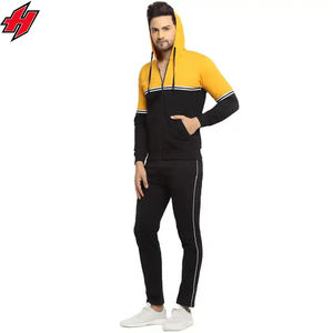 ชุดเสื้อวอร์มมีซิปของผู้ชายผ้าโพลีเอสเตอร์ขนาดใหญ่พิเศษสำหรับวิ่งจ๊อกกิ้งมีแบรนด์ดีไซน์ของตัวเองสำหรับ2024 - Product Image 3