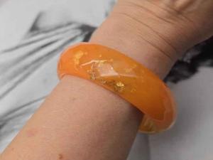 Bracelets et joncs en résine pour femmes, nouvelle collection, bijoux de style ange pour les fêtes et les mariages, haute qualité - Product Image 3