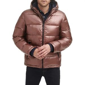 Chaqueta acolchada de invierno para hombre al aire libre con capucha chaqueta acolchada personalizada 2025 / 2026 gran oferta patrón cremallera - Product Image 1