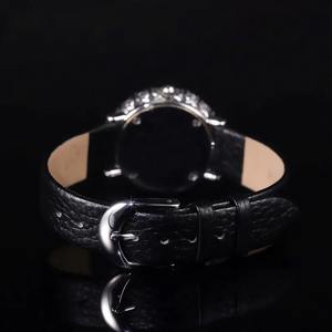 Montre automatique en moissanite, entièrement sertie de diamants, design en acier inoxydable massif, mouvement à quartz de 30 mm, style business, montre unisexe - Product Image 2