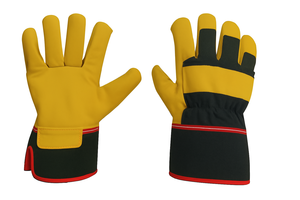 High Quality Cow Split Leather Safety <b>Gloves</b> - Product Image 1