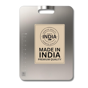 Planche à découper de cuisine moderne en acier inoxydable, planche à découper professionnelle en métal, planche à découper solide pour chefs, hygiénique, sans rouille, surface de préparation des aliments - Product Image 2