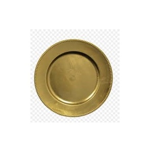 Nuevo diseño estándar Underplate de una sola pieza con material dorado y diseño único para servir una cena plana a un costo muy barato - Product Image 5