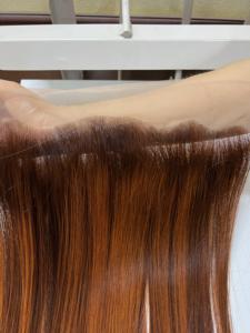 Venta caliente Extensiones de cabello de Vietnam Trama 100% Paquetes de cabello humano de color piano Extensiones de cabello de trama plana Virgen al por mayor - Product Image 5